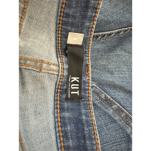 Kut from the Kloth Women's Size 8 MIA high rise SkinnyDenim Jeans - Picture 6 of 8